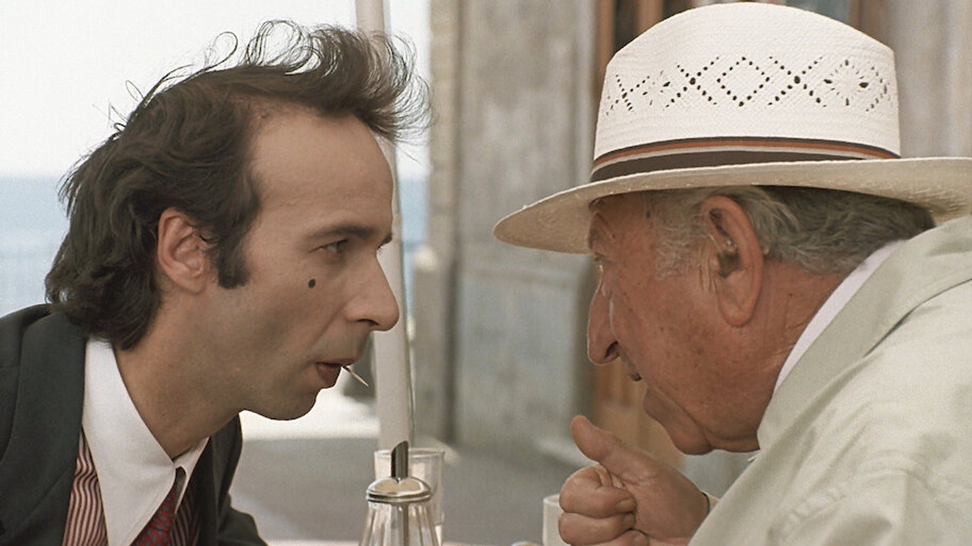 roberto benigni e turi scalia in Johnny Stecchino Premio teatrale “Turi Scalia” ideato e diretto da Mimì Scalia