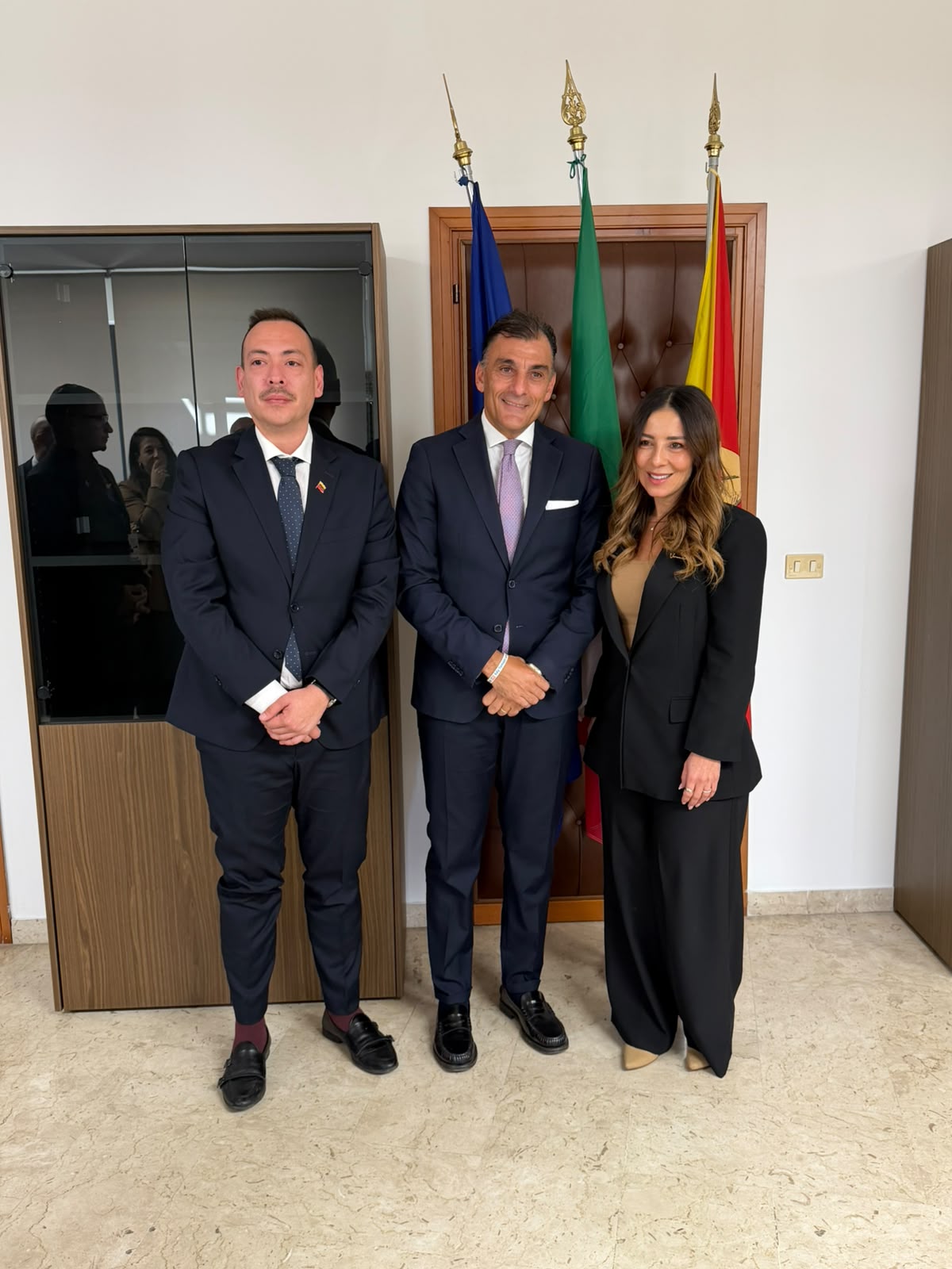 tamajo 2 Sicilia-Venezuela, Tamajo incontra l’ambasciatrice: nuove opportunità per le imprese